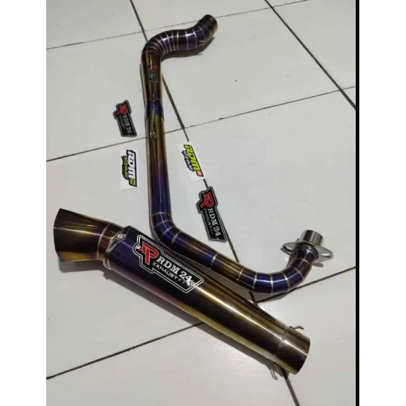 knalpot Vixion kobra step std