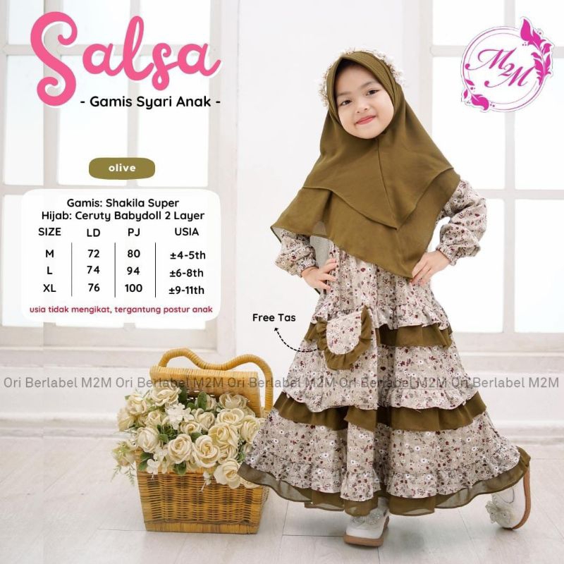 SALSA GAMIS KIDS BY M2M