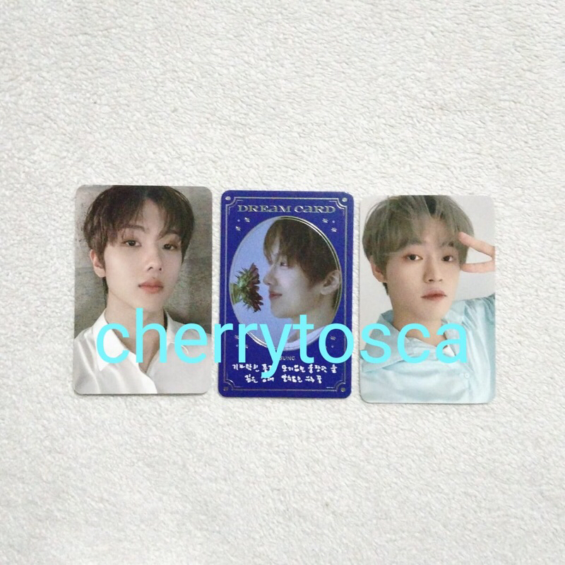 Starry daydream photocard jisung selca id daydream Jisung Chenle selca md starry daydream nct dream 