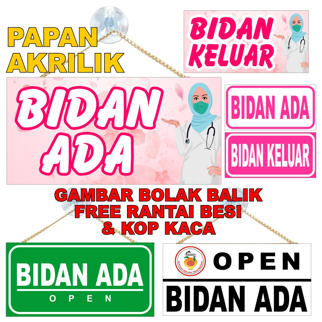 

PROMO COD, BIDAN ADA KELUAR Akrilik siap Pakai/ Acrylic open Closed Custom / Buka tutup (Dua sisi, Bonus Rantai, Kop Kaca)