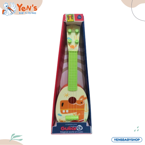 Mainan Ukulele Anak Karakter Mix