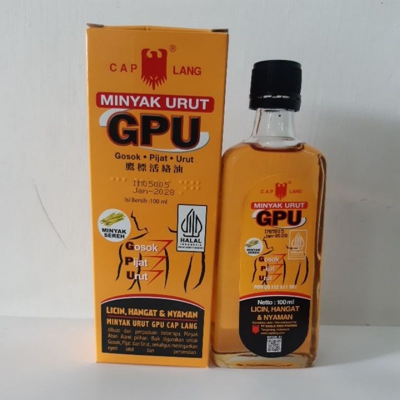 GPU minyak urut 100ml