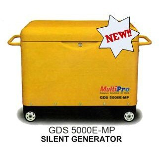 Mesin genset diesel silent GENERATOR GDS 5000E MP MULTIPRO
