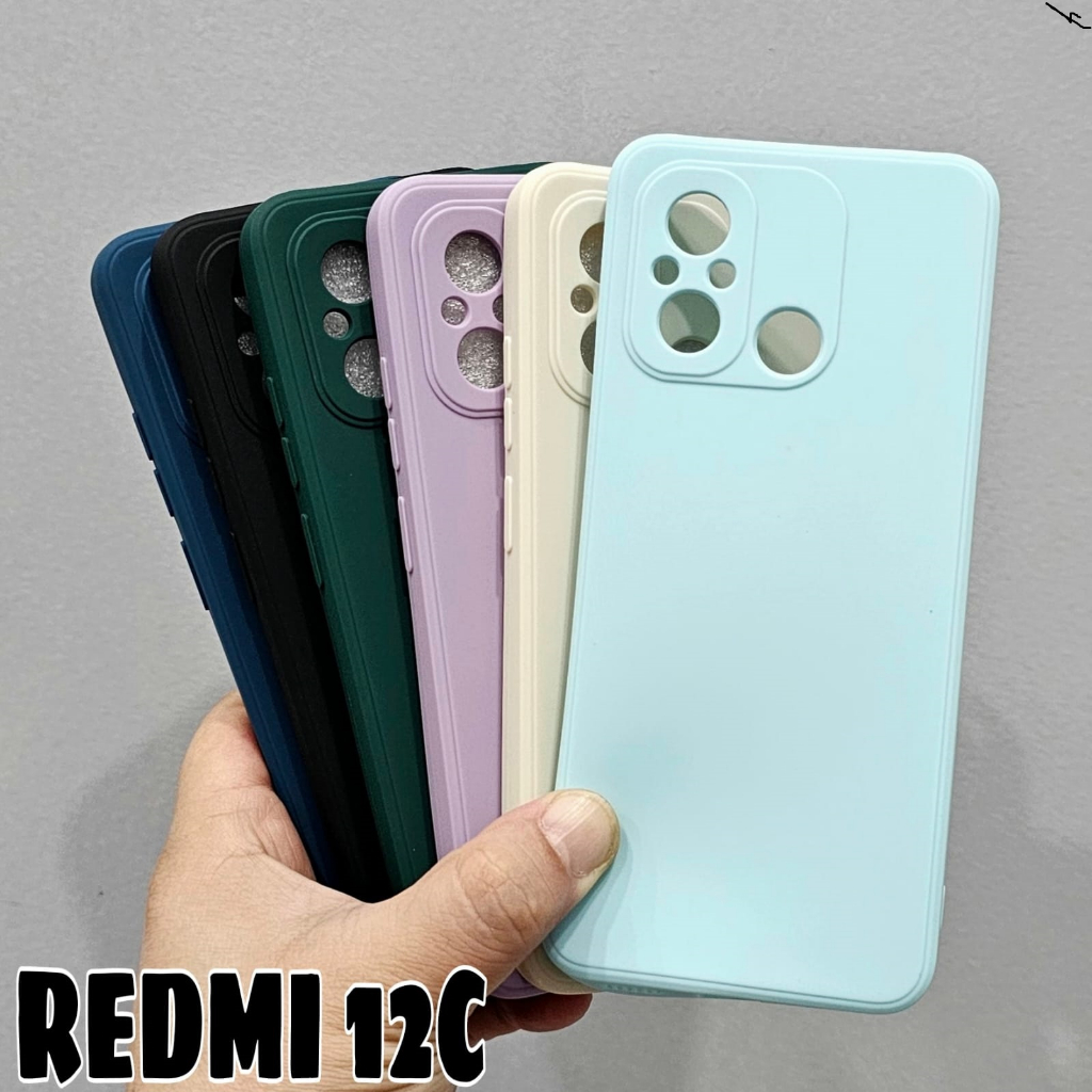 REDMI 12C NOTE 10 NOTE 10S NOTE 10 PRO NOTE 10 5G CASE CANDY FULL COLOUR SOFTCASE SILIKON WARNA KARET MACARON SOFT CASING PROTECT CAMERA COVER PELINDUNG KAMERA