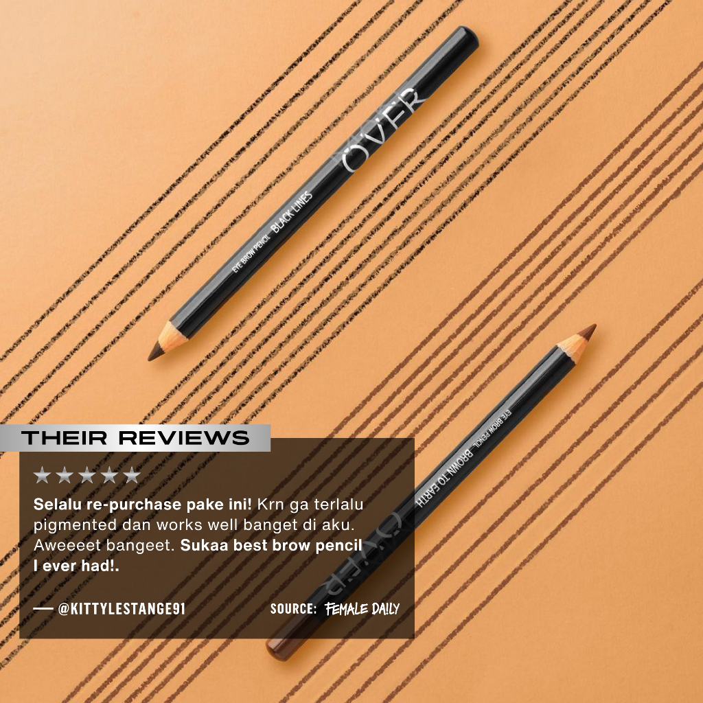 MAKE OVER Eyebrow Pencil 1,14 g - Eye Brow Pencil