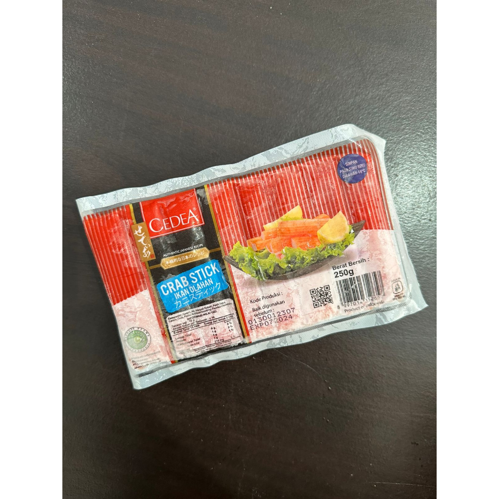 Cedea Crab Stick 250gr - Frozen Food RF Makassar