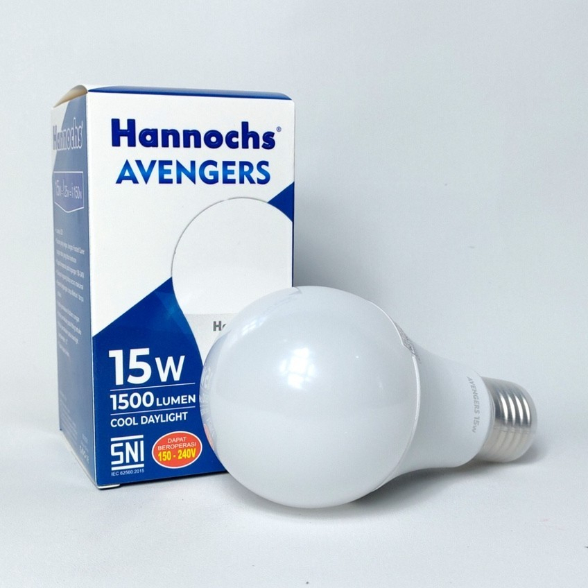 Lampu Led 15 Watt Hannochs Avengers Cahaya Putih