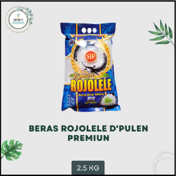 

BERAS SUPER PREMIUM ROJOLELE D'PULEN 2.5 KG MURAH !