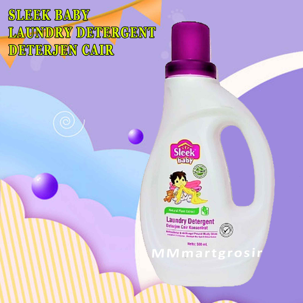 SLEEK BABY LAUDRY DETERGENT/DETERGENT CAIR KONSENTRAT 500ml