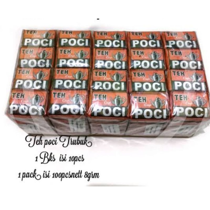 

Teh Poci Tubruk 1 Bal Isi 100 Pcs @8 gram