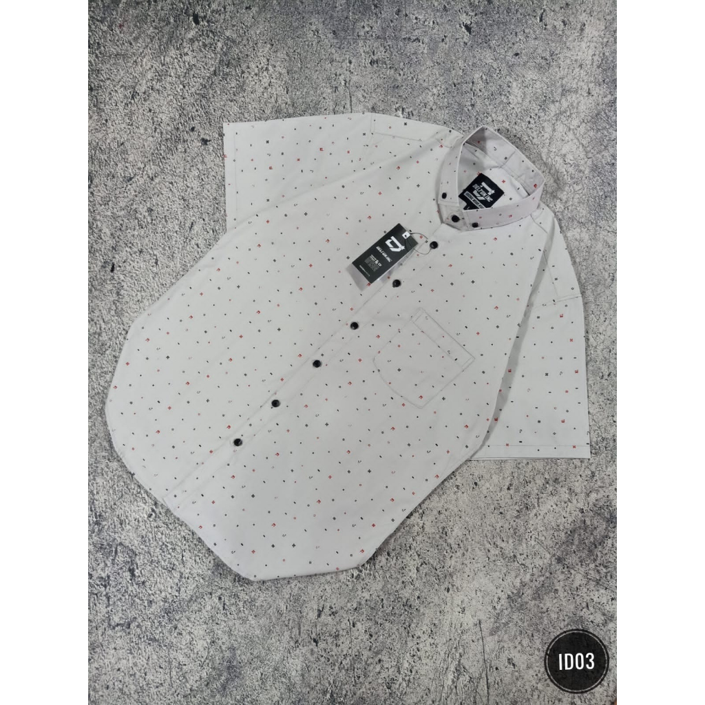 Kemeja Pria Lengan Pendek Model Slimfit - Kemeja Kasual Pria (102CK)