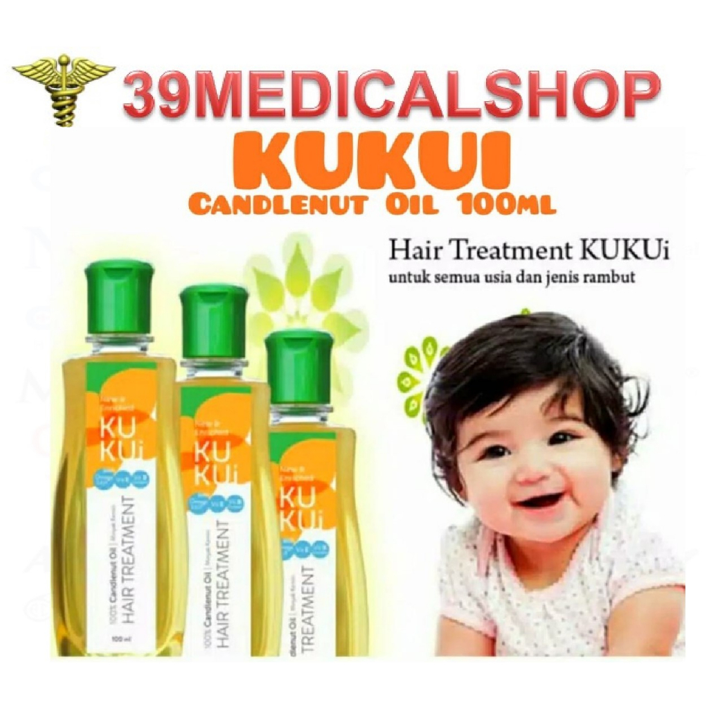 KUKUI HAIR TREATMENT/ PENUMBUH RAMBUT ALAMI SEMUA USIA / MINYAK KUKUI / MINYAK KEMIRI ALAMI