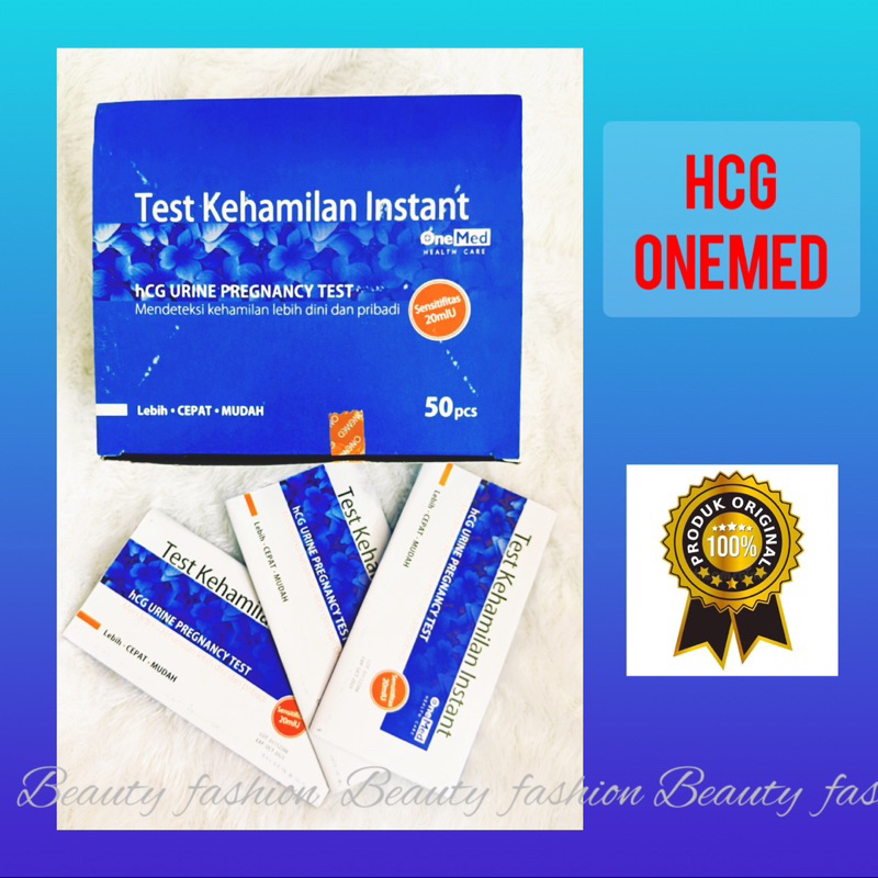 Order Minimal 3 Tes Pack Strip Tes  Hamil Original Onemed OneHealth HCG Packing privacy