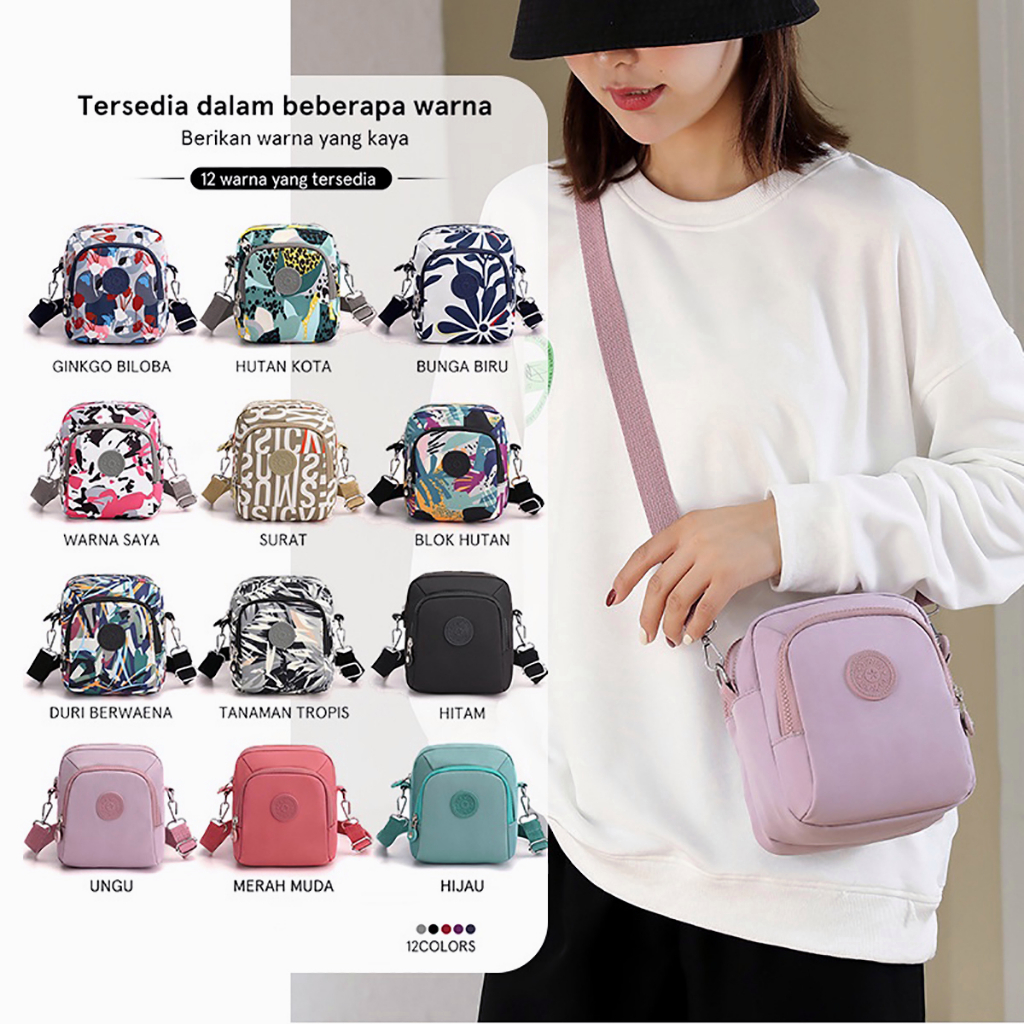 Hathin muii murah sling bag mini waist bag Tas Selempang Wanita phone bag Korean Look Cute Sling Bag Wanita Hand Bag Wanita