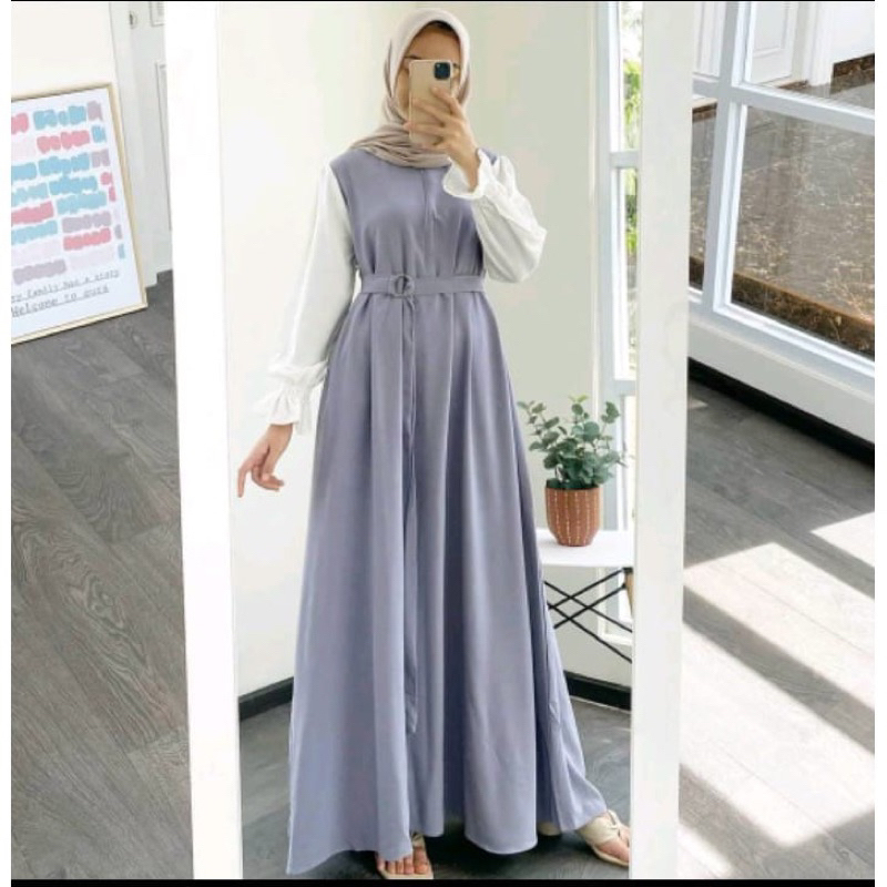 MINNA DRES - PAKAIAN WANITA - DRES BERTALI - BISA COD