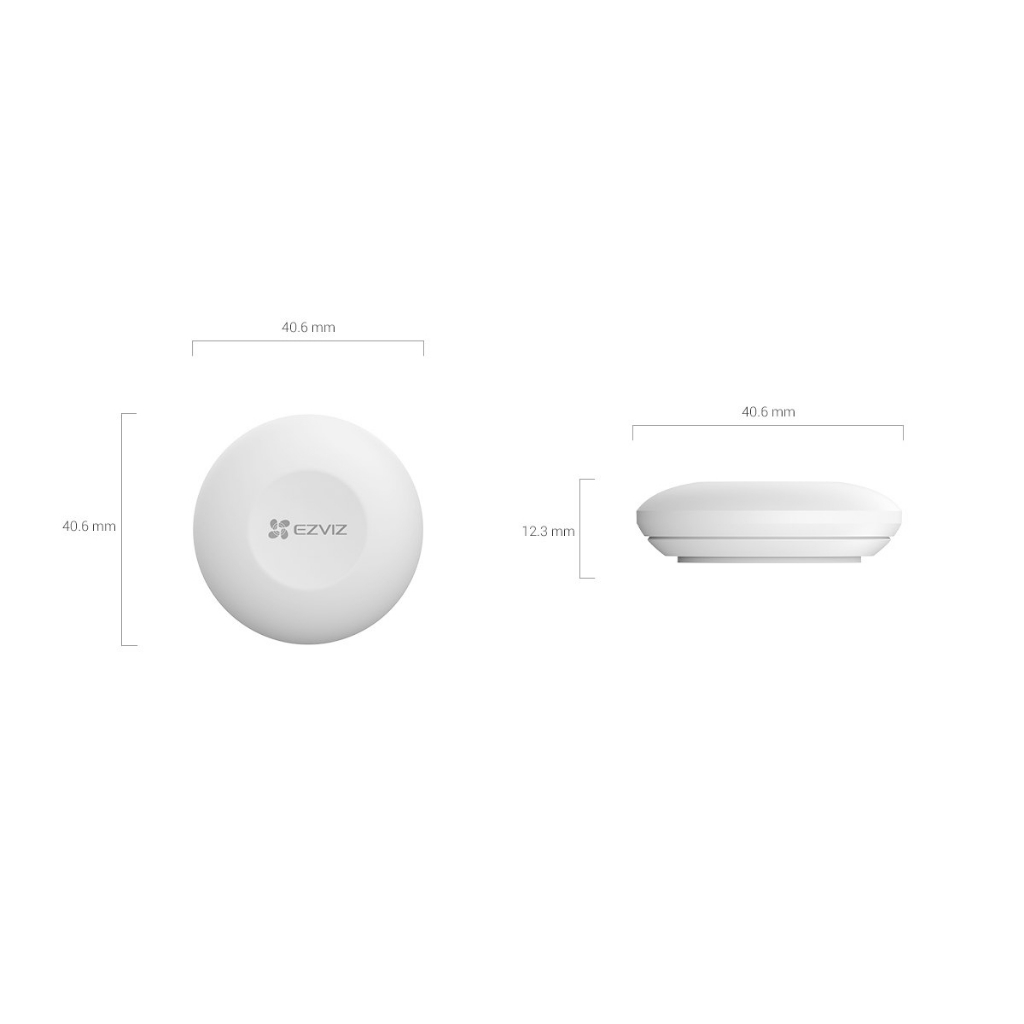 EZVIZ T3C SMART BUTTON SENSOR CONTROL AND EMERGENCY BUTTON FOR EZVIZ