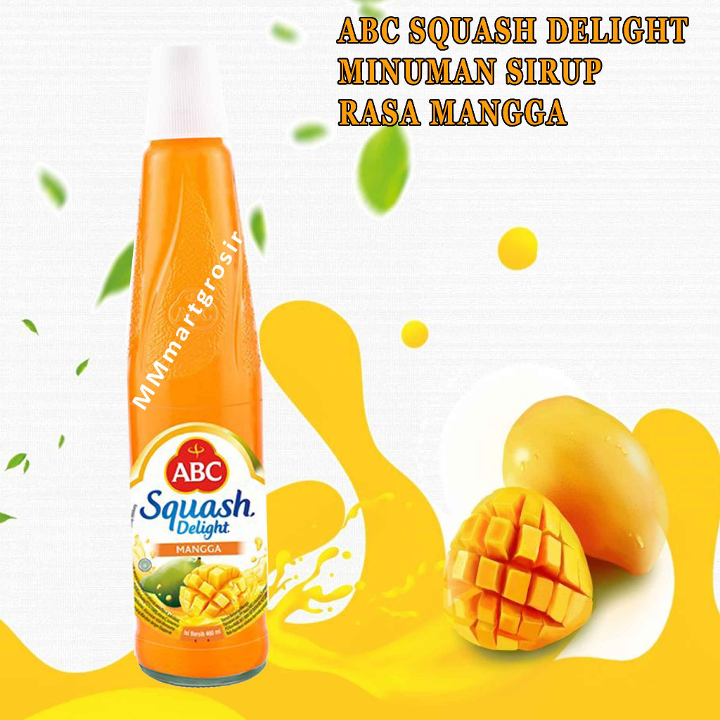 ABC Squash Delight/ Minuman Sirup/ Rasa Mangga/ Sirup 425ml