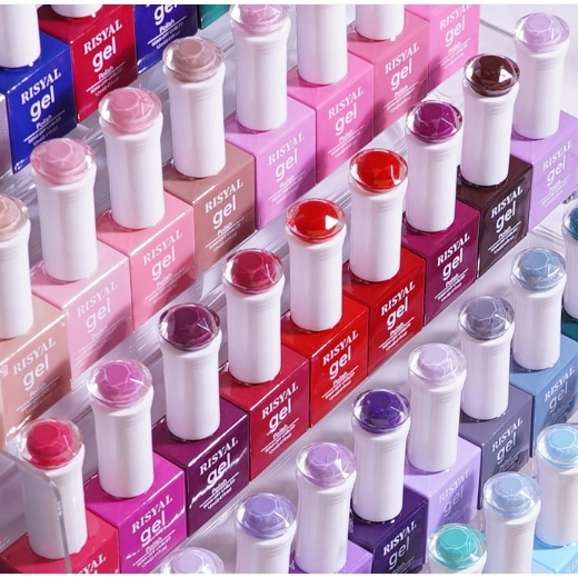 1 SET kutek Uv Gell Merk Rysal isi 60 PCS 12ml Kutek Uv Gel, Nail Polish, Cat Kuku No 1 - 60