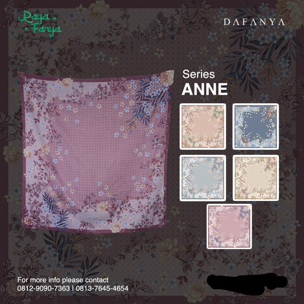 SEGI EMPAT MOTIF SERIES ANNE EXLUSIVE | SEGI EMPAT PRINT