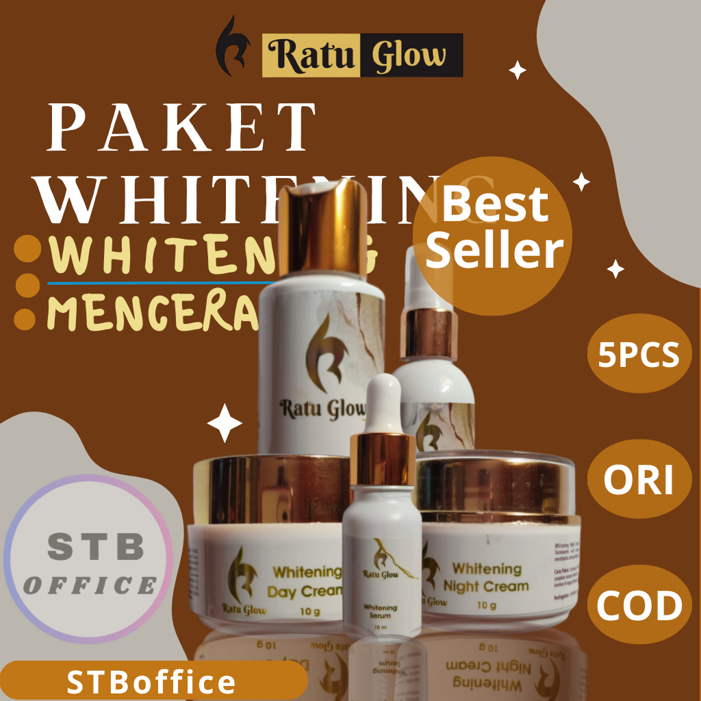 Ratu Glow Paket Kecantikan Skincare Perawatan Pembersih Penghilang Jerawat Dan Bekas Jerawat Pemutih