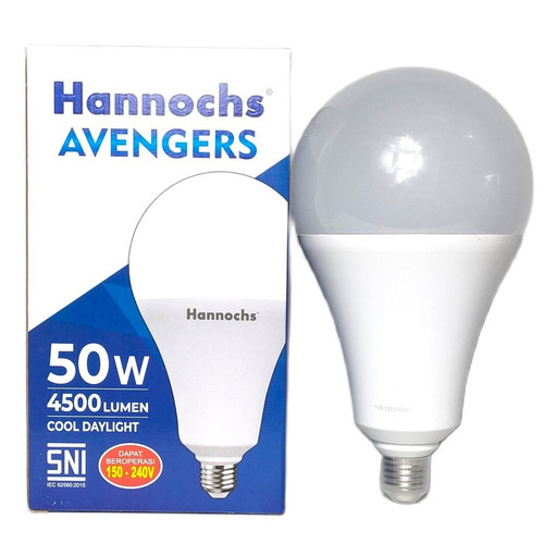 Lampu Led 50 Watt Hannochs Avengers Cahaya Putih