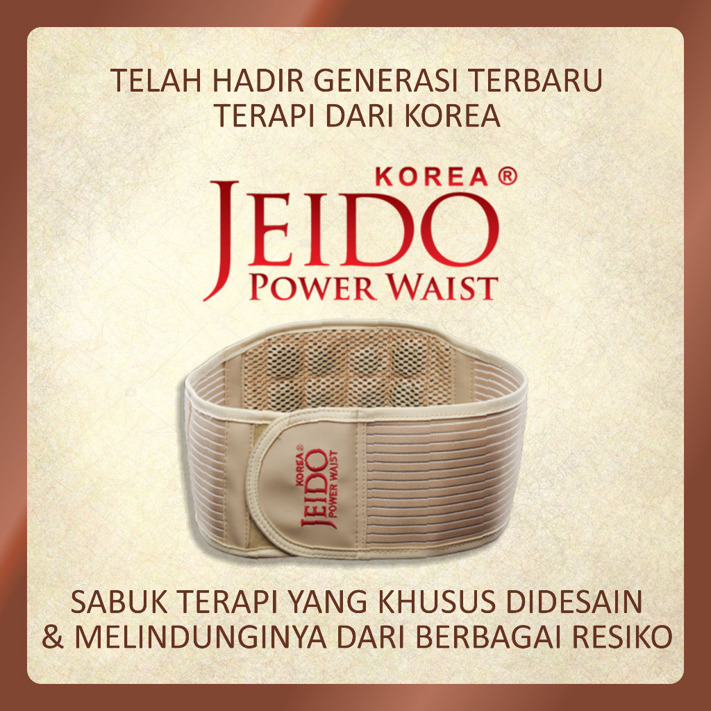 [READY STOCK]Jeido Power Waist ( Sabuk Terapi Pinggang ) Sabuk Terapi Pinggang dijamin ASLI 100% SIZE L XL DAN XXL