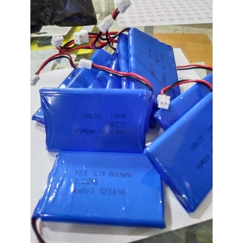 Baterai Battery Stik PS4 OP biru Socket Besar