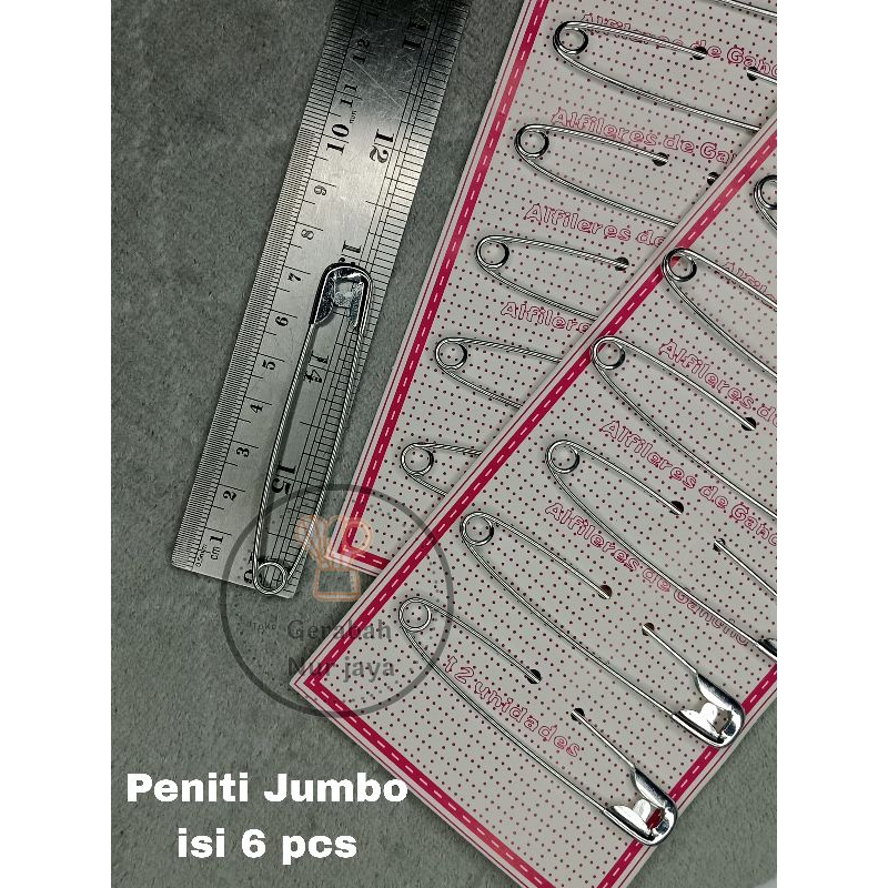 PENITI JUMBO STENLIS /PENITI SUN /PIN HIJAB