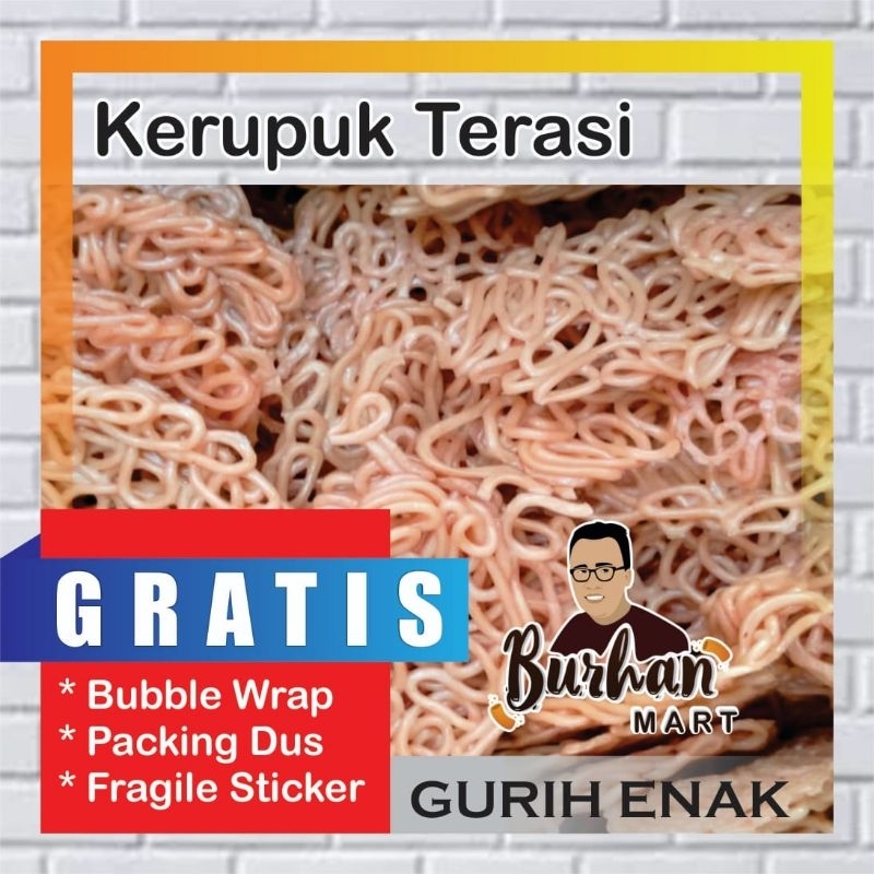 

Kerupuk Terasi Kediri 250gr | Burhan Kerupuk & Snack Grosir Jember