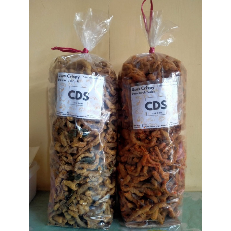 

Kripik Usus krispy extra daun jeruk 250gr