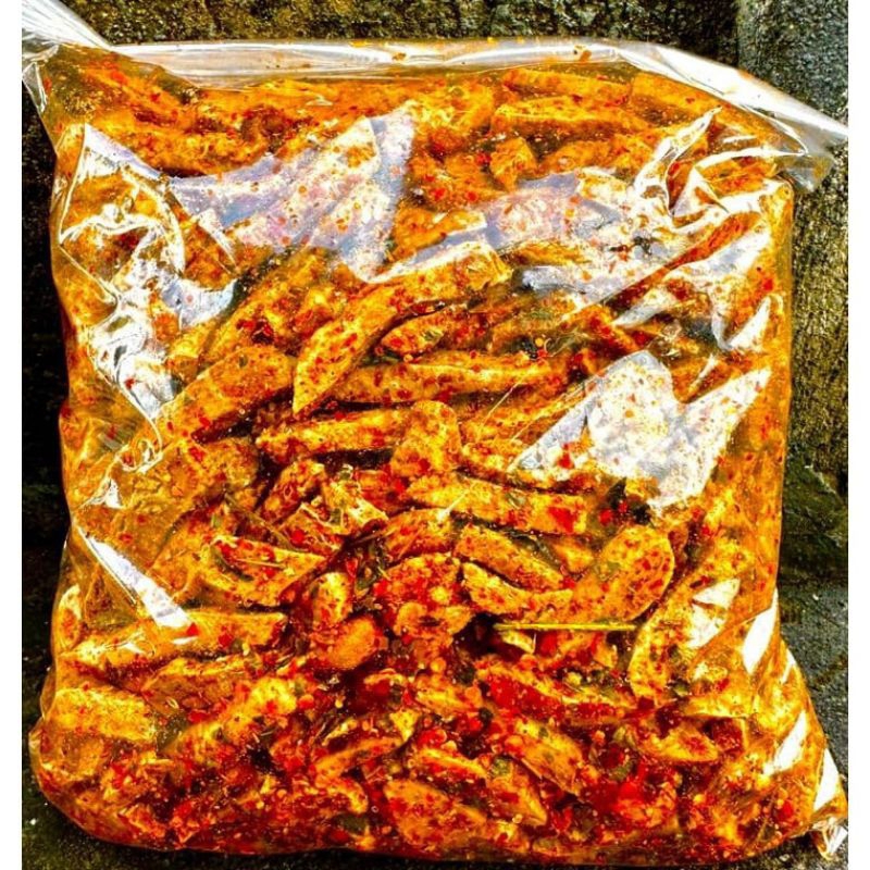 Basreng Pedas Daun Jeruk Isi 1kg Sekilo Original