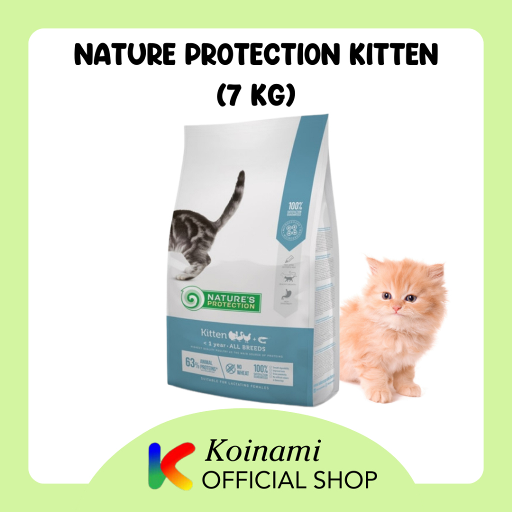 NATURE'S PROTECTION KITTEN 7kg/ CAT FOOD NATURE PROTECTION