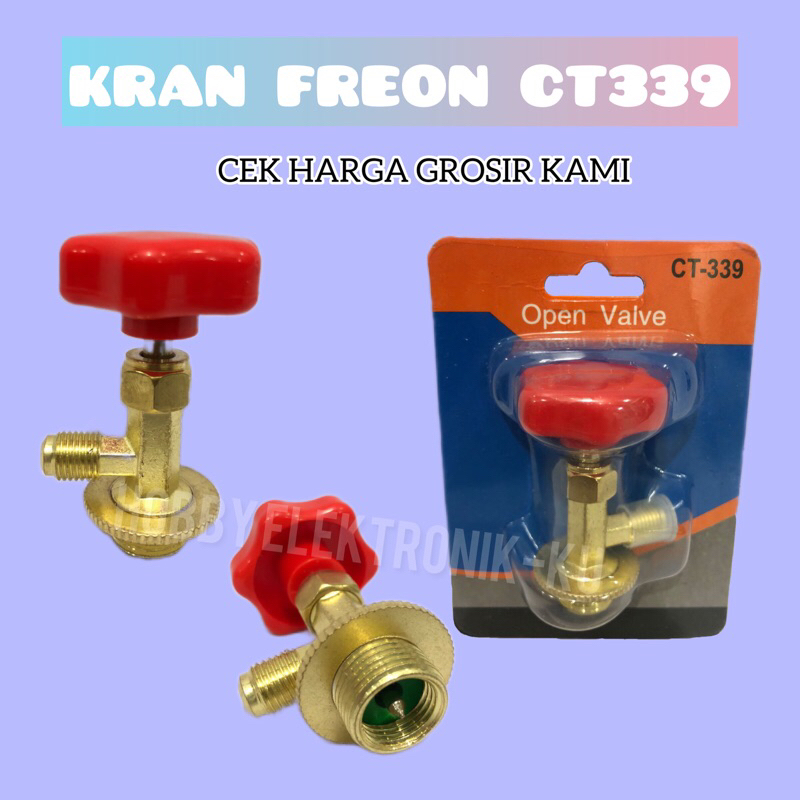 KRAN FREON CT-339 OPEN VALVE