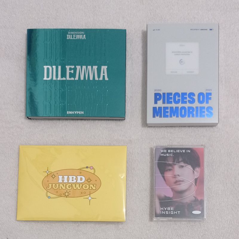 POM Fullset DIY Garland Jungwon Sealed HYBE Insight Fullset Enhypen