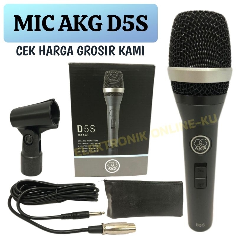 MICROPHONE VOCAL AKG D5S PROFESIONAL