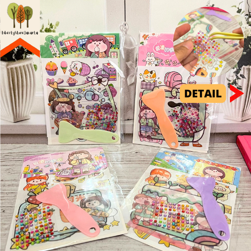 

Paket Sticker LGL-9461 isi 3 Lembar Sticker Bonus Alat Perata Lucu Model Cewe Girl Sweet Import Funny Fancy Stuff Best Gift Hampers Souvenir Ready Grosir Kado Ulang Tahun READY COD