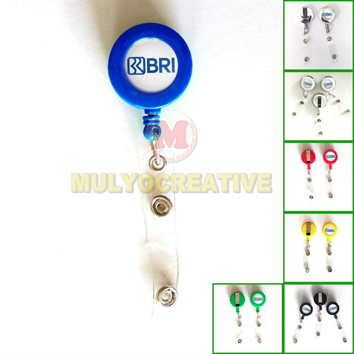 

ID Card Yoyo BRI Gantungan ID Card Holder Logo Bank BRI
