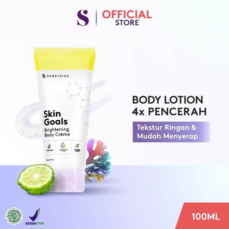 SOMETHINC SKIN GOALS Brightening Body Crème Body Lotion - 100ml
