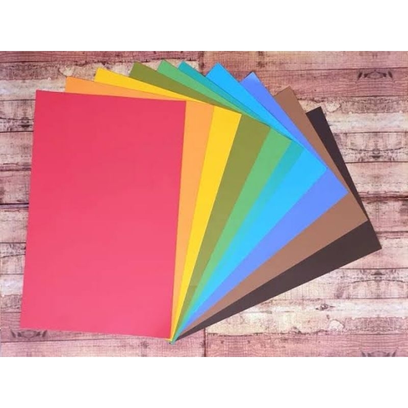 

[ ISI 10 LEMBAR ] KARTON JILID F4 BC LUX / WARNA TUA / KARTON JILID FOLIO / KARTON MANILA