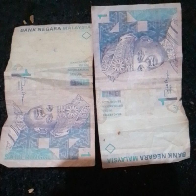 uang Malaysia 1 ringgit