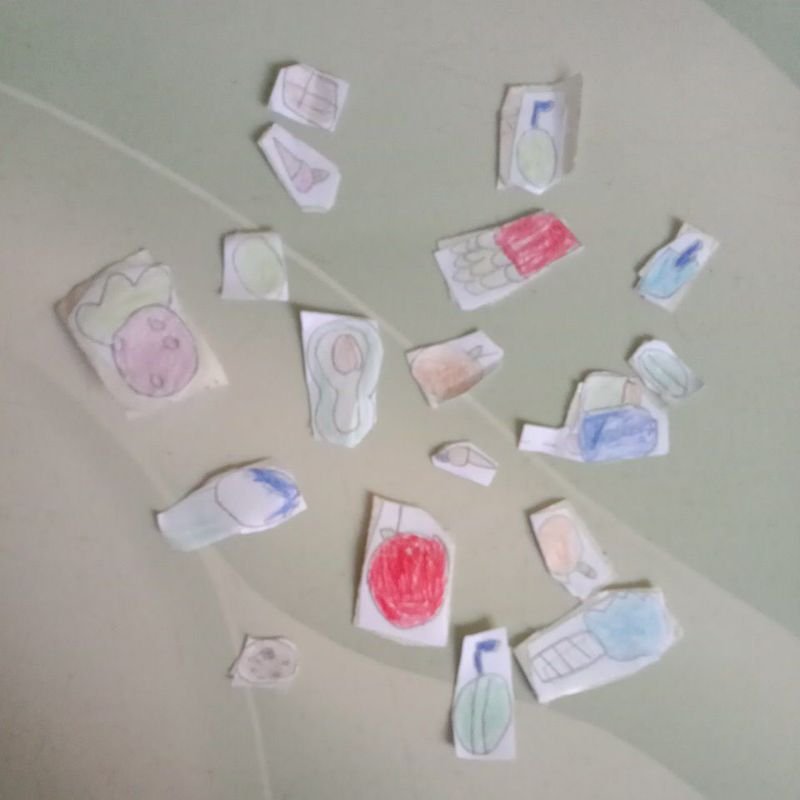 

aneka sitker buatan anak tk