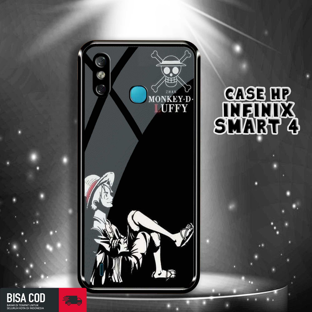 Case INFINIX SMART 4 Motif [ANIME OP] Casing INFINIX SMART 4 TERBARU Hardcase Glossy Kilau 2D Case H