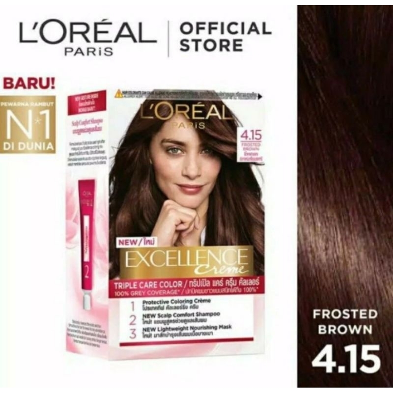 loreal hair color  415