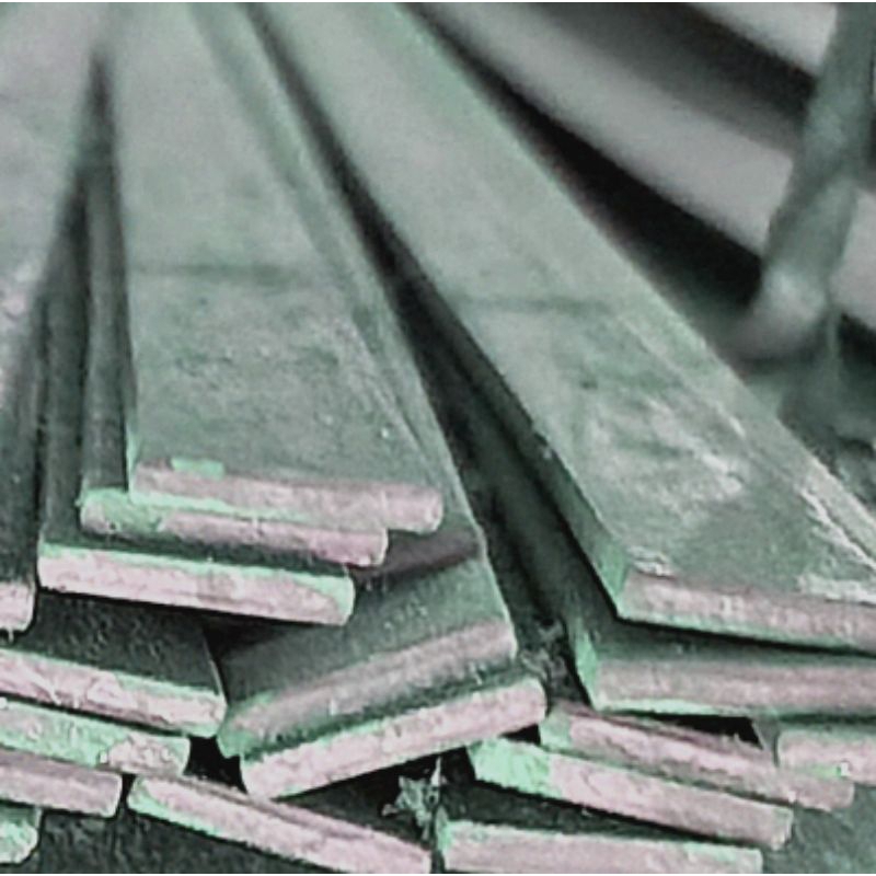 Besi plat strip 5 x 19 x 2 ( 2,3 mm x 1,3 cm x 2 mtr ) | Besi strip | Plat bar | Plat strip