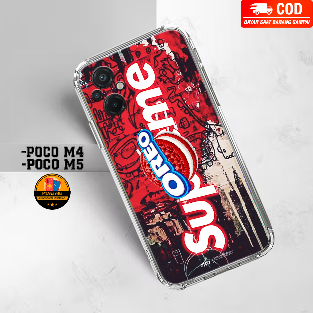 Case POCO M4 / POCO M5 - Casing POCO M4 / POCO M5 Terbaru 2023 MIRACLE CASE [ SPRM ] Silikon POCO M4