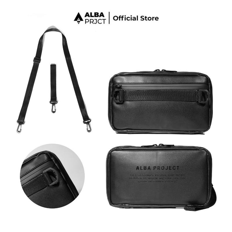 ALBA PROJECT | Handbag &quot;Cambridge&quot; 3 in one | Handbag Pria | Clutch bag pria | Sling bag pria waterproof