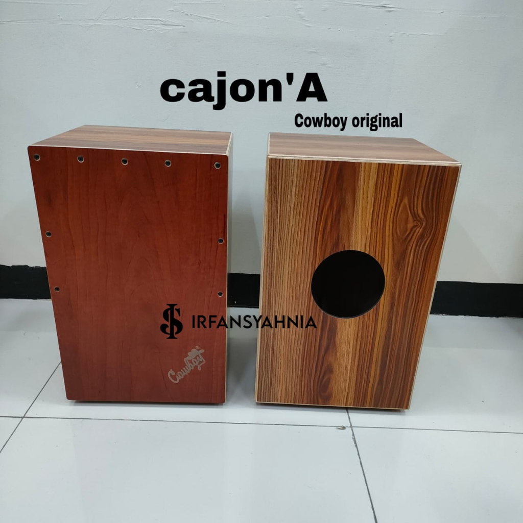 Cajon Cowboy ORIGINAL Kahon Kajon Drum Portable