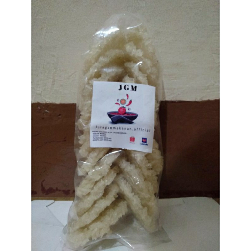 Ranginang KETAN PUTIH ORIGINAL KHAS bandung isi 350 gram 1kg 3 bungkus By juraganmakanan