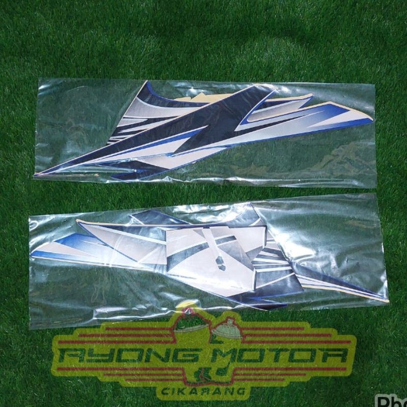 Striping Honda Tiger 2000 2001/2002 Biru Hitam