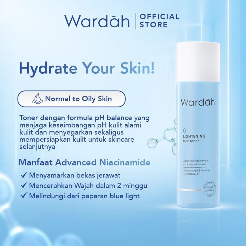 Wardah Lightening Face Toner 125ml